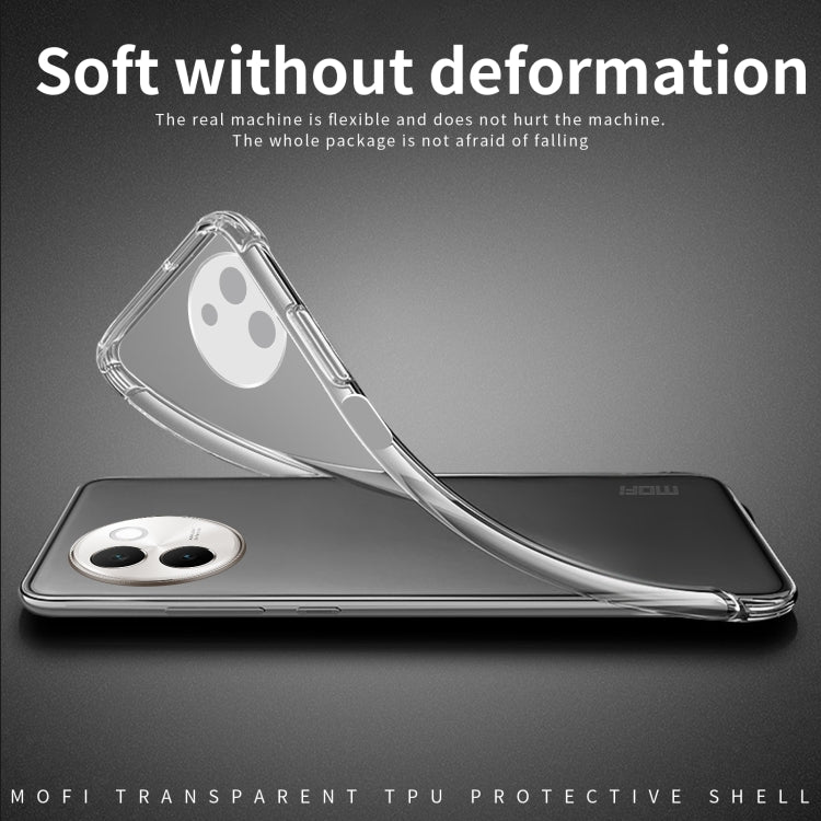 For vivo V30e MOFI Ming Series Ultra-thin TPU Phone Case(Transparent)