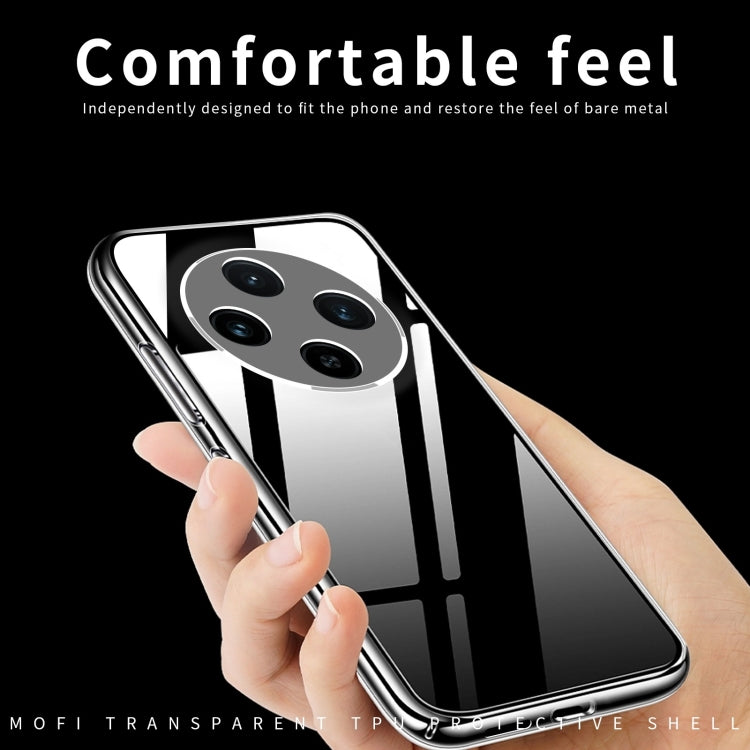 For vivo Y300 Pro MOFI Ming Series Ultra-thin TPU Phone Case(Transparent)