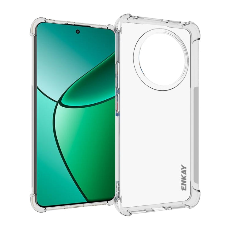 ENKAY Transparent TPU Shockproof Anti-slip Phone Case, For Realme 16 Pro+ 5G Global, For Realme 16 Pro 5G Global, For Realme C85 Pro 4G Global, For Realme 15 Pro 5G Global, For Realme 15 5G Global, For Realme 14 Pro 5G, For Realme 14X 5G Global        ...