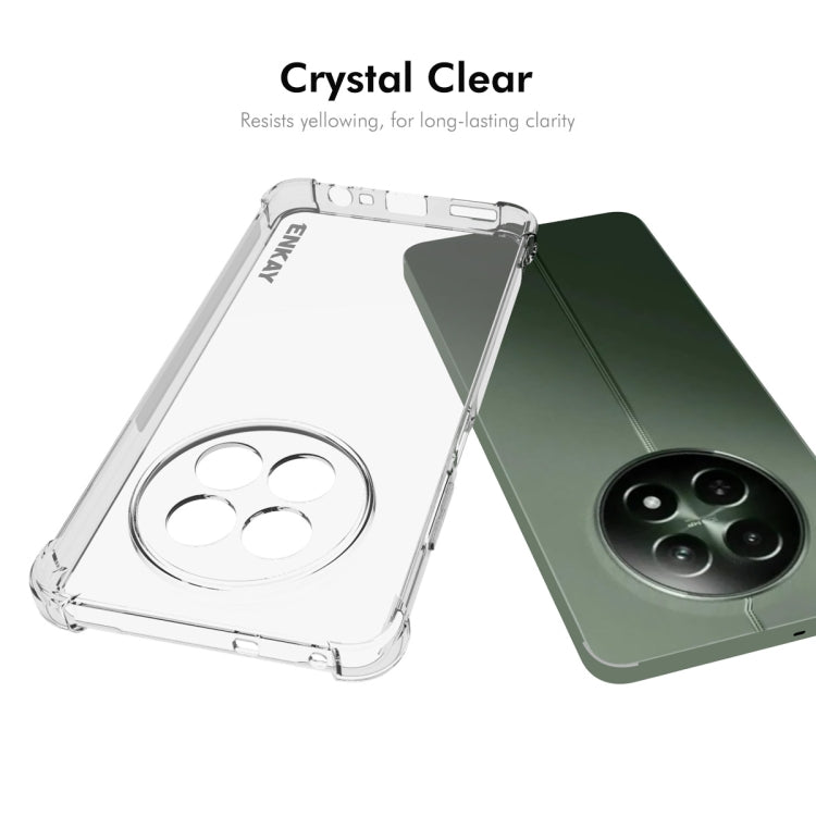 For Realme 12 ENKAY Transparent TPU Shockproof Anti-slip Phone Case