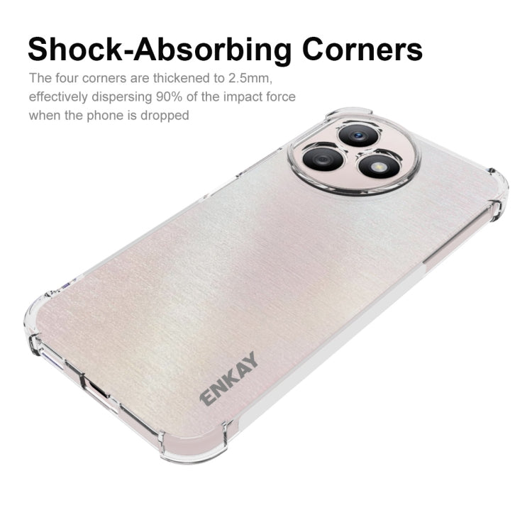 For Honor X50i+ ENKAY Hat-Prince Transparent TPU Shockproof Phone Case