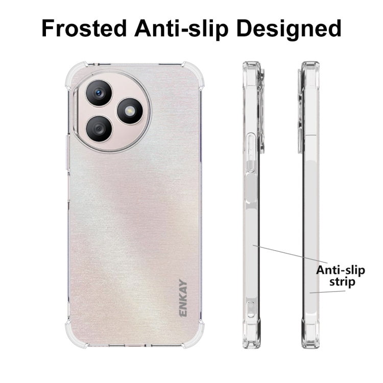 For Honor X50i+ ENKAY Hat-Prince Transparent TPU Shockproof Phone Case