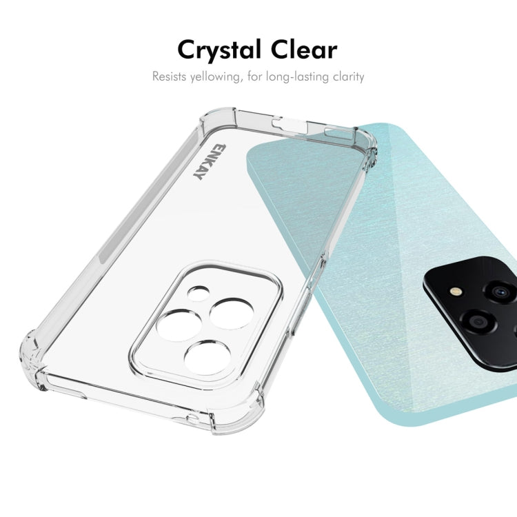For Honor 200 Lite Global ENKAY Hat-Prince Transparent TPU Shockproof Phone Case