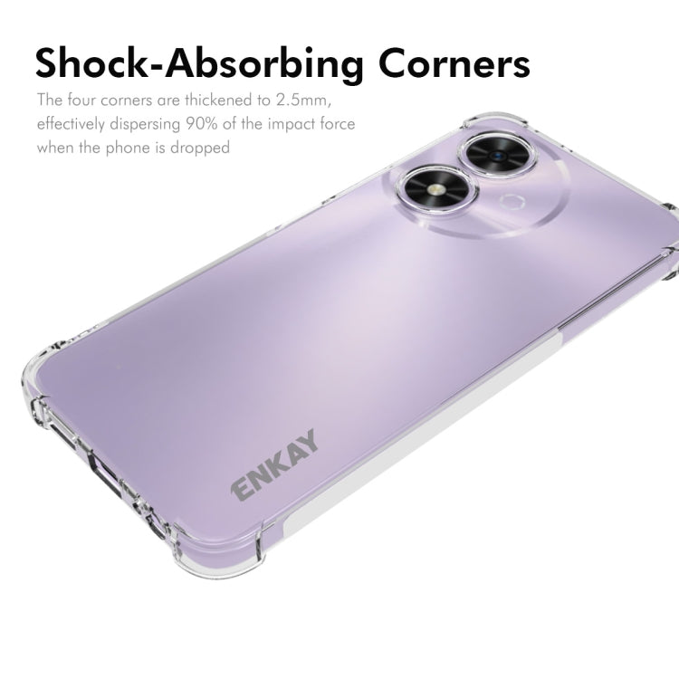 For Honor Play 50m / Play 50 ENKAY Hat-Prince Transparent TPU Shockproof Phone Case