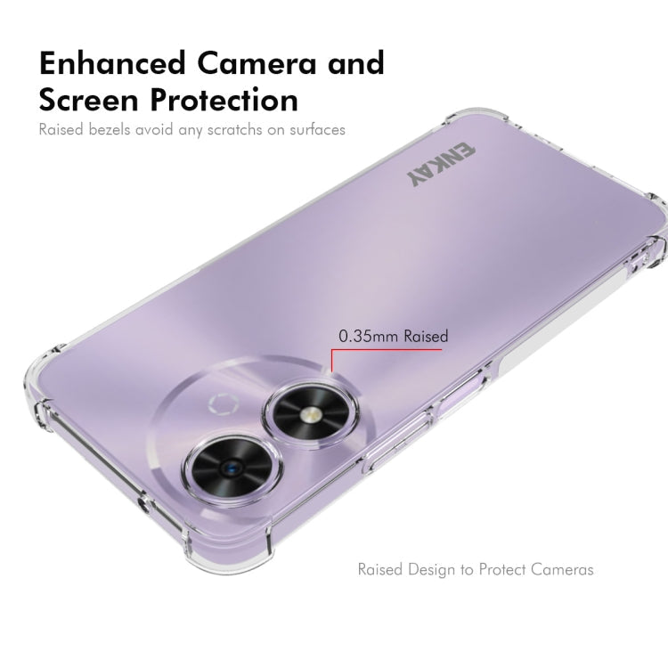 For Honor Play 50m / Play 50 ENKAY Hat-Prince Transparent TPU Shockproof Phone Case