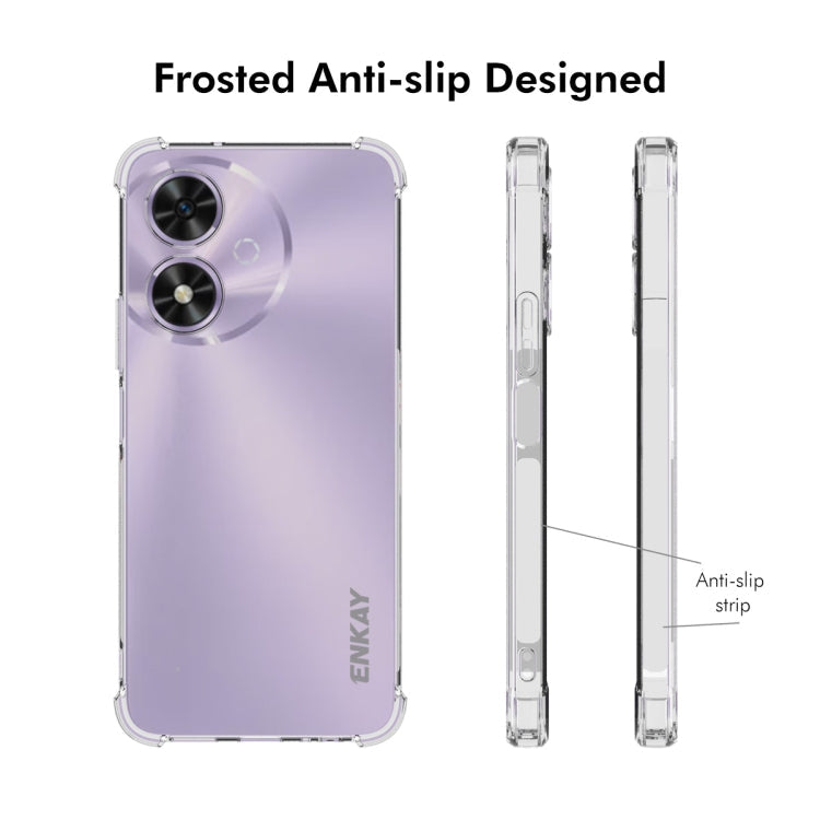For Honor Play 50m / Play 50 ENKAY Hat-Prince Transparent TPU Shockproof Phone Case