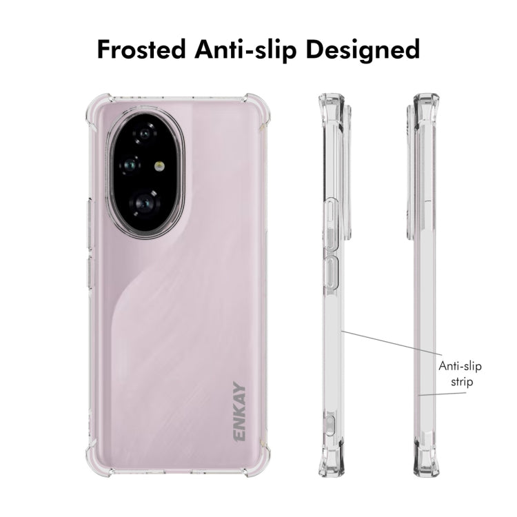 For Honor 200 Pro ENKAY Hat-Prince Transparent TPU Shockproof Phone Case