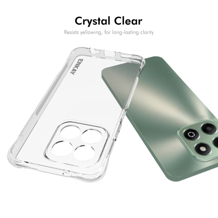 For Honor X6b 4G ENKAY Hat-Prince Transparent TPU Shockproof Phone Case