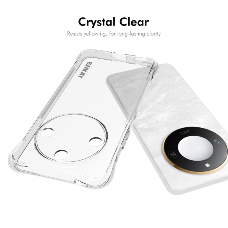 For Honor X60 ENKAY Hat-Prince Transparent TPU Shockproof Phone Case