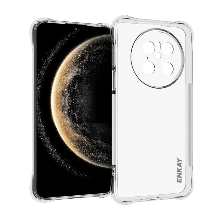ENKAY Hat-Prince Transparent TPU Shockproof Phone Case, For Huawei Pura 80 Ultra, For Huawei Pura 80 Pro / 80 Pro+, For Huawei Pura 80, For Huawei Enjoy 70X, For Huawei Mate 70 Pro, For Huawei Mate 70, For Huawei nova 13 Pro, For Huawei nova Flip      ...