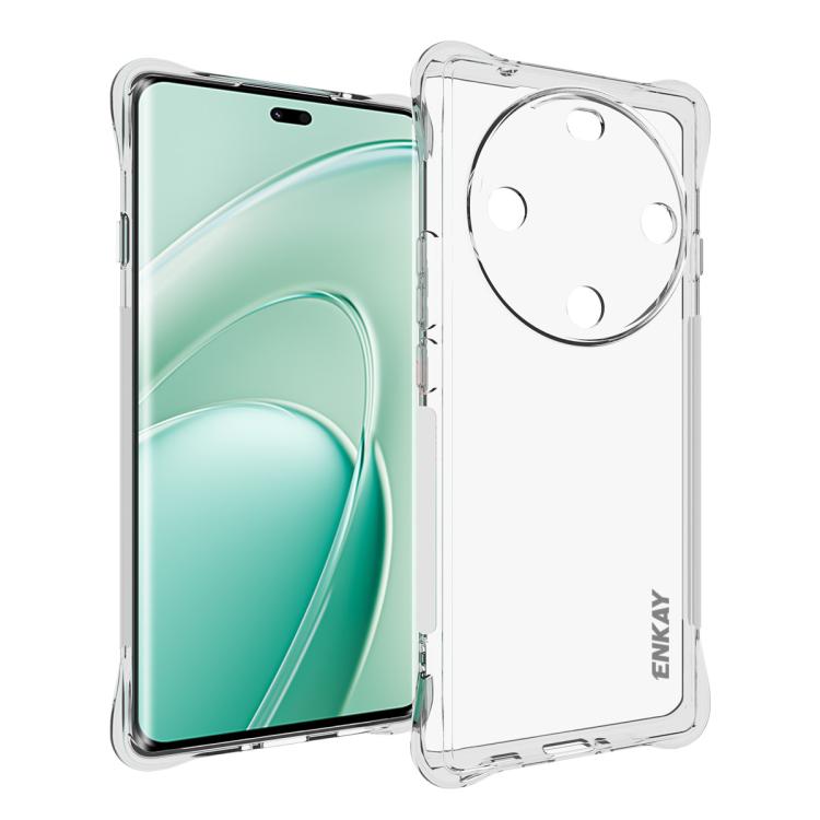 ENKAY Hat-Prince Transparent TPU Shockproof Phone Case, For Huawei Pura 80 Ultra, For Huawei Pura 80 Pro / 80 Pro+, For Huawei Pura 80, For Huawei Enjoy 70X, For Huawei Mate 70 Pro, For Huawei Mate 70, For Huawei nova 13 Pro, For Huawei nova Flip      ...