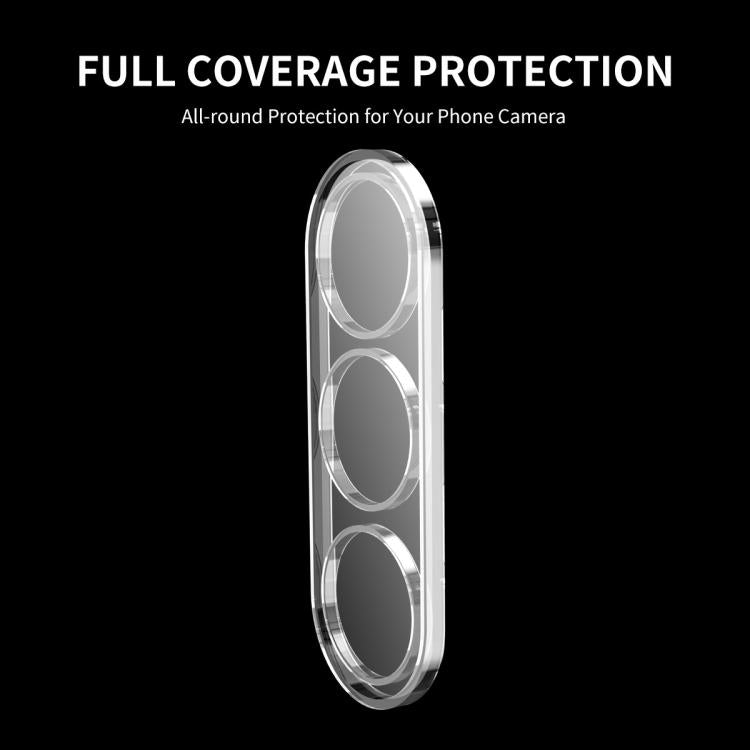 For Samsung Galaxy S25 FE 5G ENKAY Hat-Prince 9H Rear Camera Lens Tempered Glass Film(Transparent)