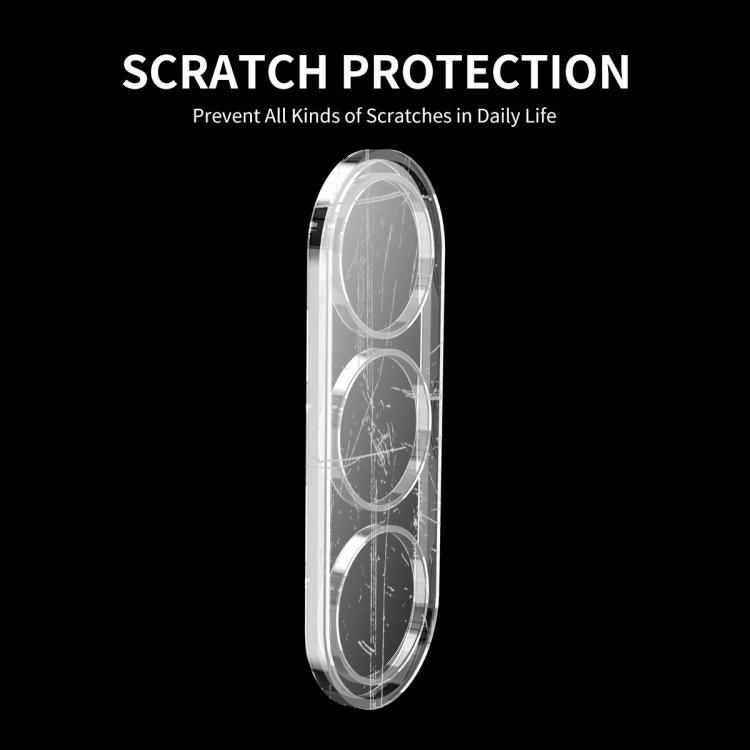 For Samsung Galaxy S25 FE 5G ENKAY Hat-Prince 9H Rear Camera Lens Tempered Glass Film(Transparent)