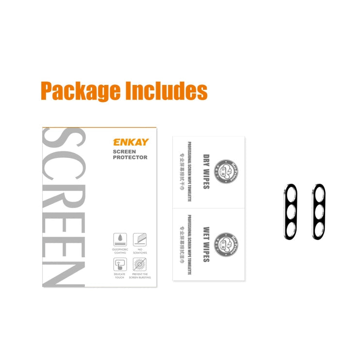 2pcs ENKAY Hat-Prince 9H Rear Camera Lens Tempered Glass Film, For Samsung Galaxy A15, For Samsung Galaxy A05s, For Samsung Galaxy F34, For Samsung Galaxy M34 5G, For Samsung Galaxy A25 5G, For Samsung Galaxy S23 FE 5G, For Smasung Galaxy Z Fold5      ...