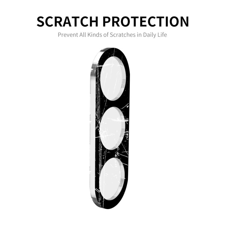 For Samsung Galaxy S25+ 5G 2pcs ENKAY Hat-Prince 9H Rear Camera Lens Tempered Glass Film(Black)