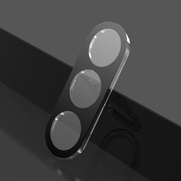 For Samsung Galaxy S25+ 5G 2pcs ENKAY Hat-Prince 9H Rear Camera Lens Tempered Glass Film(Black)