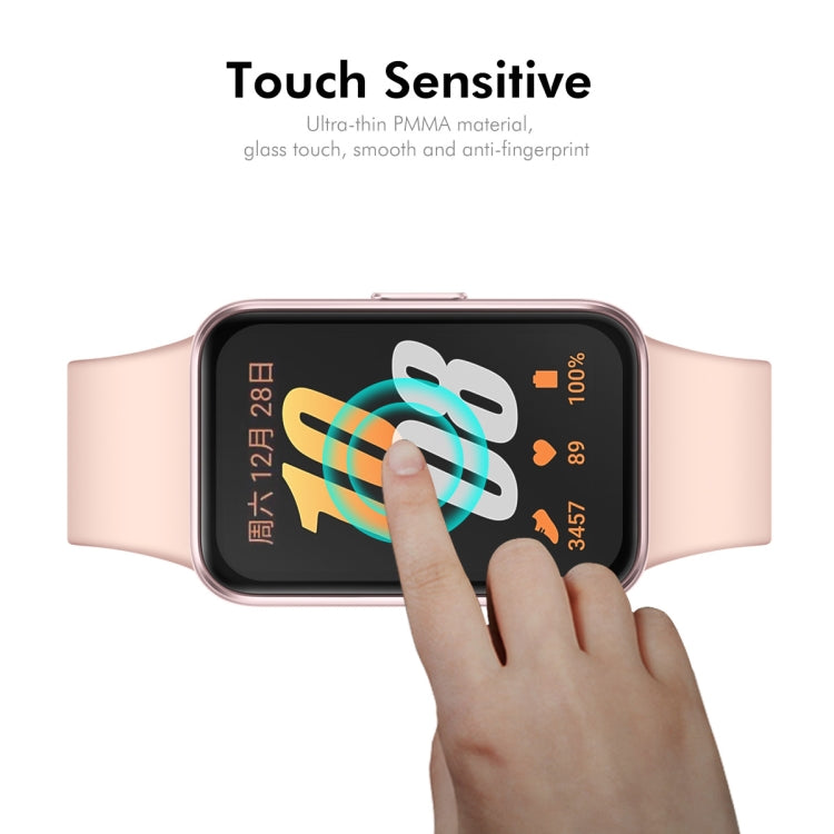 For Redmi Band 3 1pcs ENKAY ENKAY 3D Full Coverage Soft PC Edge PMMA HD Screen Film