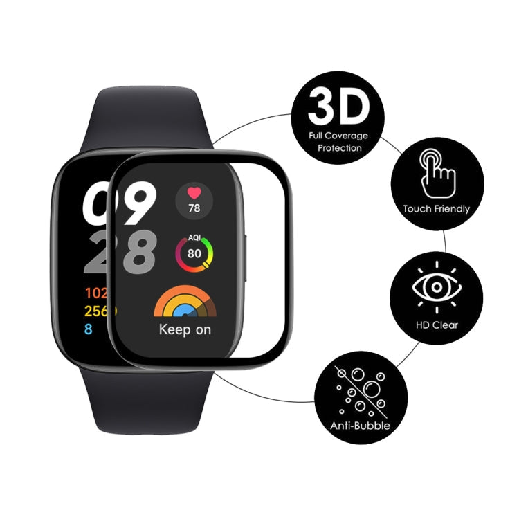 For Redmi Watch 5 Active 5pcs ENKAY ENKAY 3D Full Coverage Soft PC Edge PMMA HD Screen Film