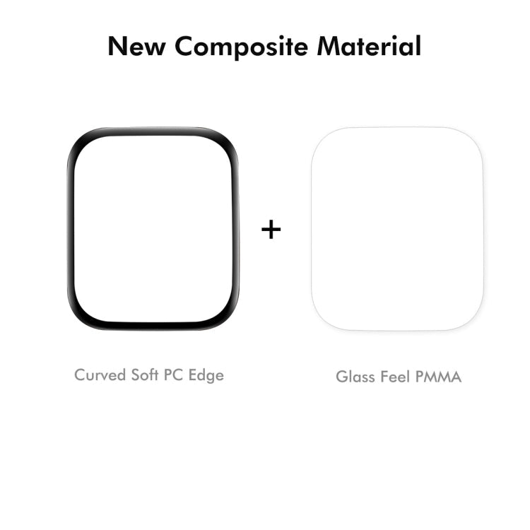 For Xiaomi Smart Band 9 Pro 5pcs ENKAY ENKAY 3D Full Coverage Soft PC Edge PMMA HD Screen Film