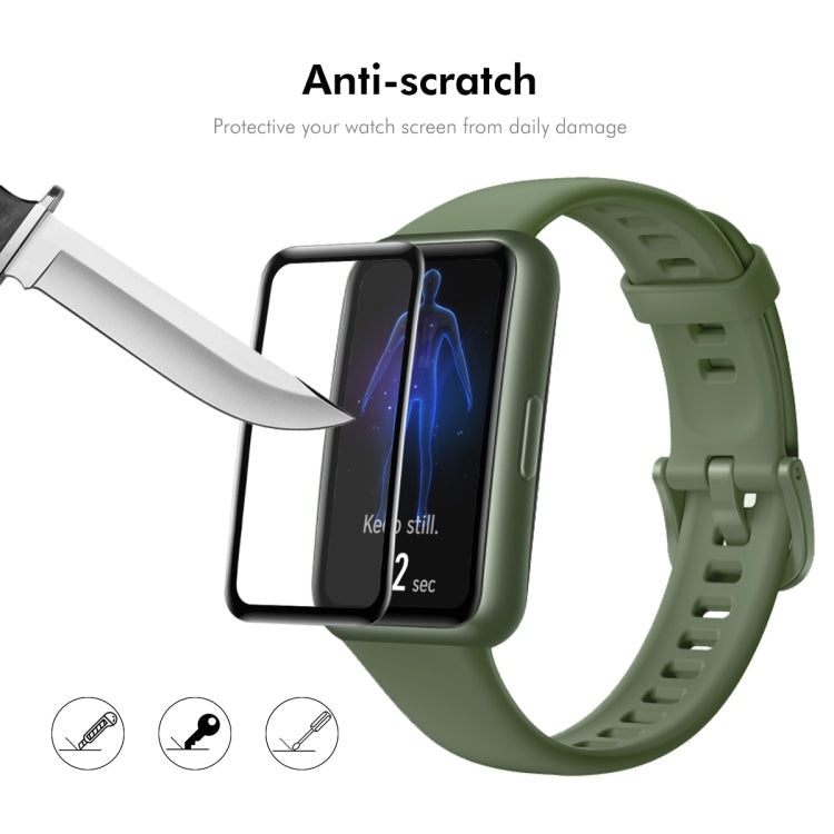 For Xiaomi Smart Band 9 Active 10pcs ENKAY ENKAY 3D Full Coverage Soft PC Edge PMMA HD Screen Film