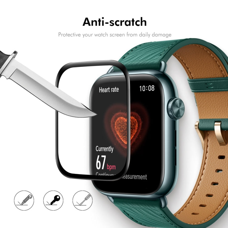 For Xiaomi Smart Band 9 Pro 10pcs ENKAY ENKAY 3D Full Coverage Soft PC Edge PMMA HD Screen Film