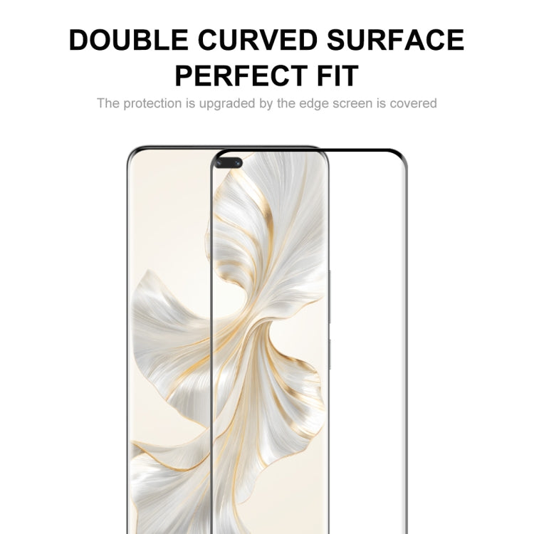 For Honor 100 Pro 5pcs ENKAY Hat-Prince Hot Bending Full Coverage Side Glue Tempered Glass Film