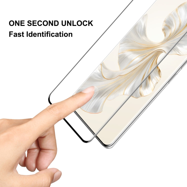 For Honor 100 Pro 5pcs ENKAY Hat-Prince Hot Bending Full Coverage Side Glue Tempered Glass Film