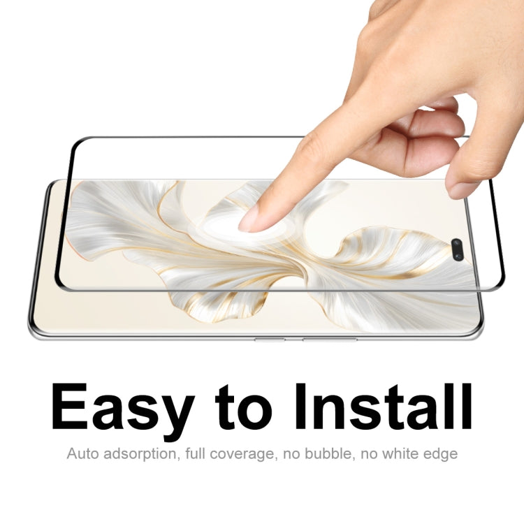 For Honor 100 Pro 2pcs ENKAY Hat-Prince Hot Bending Full Coverage Side Glue Tempered Glass Film