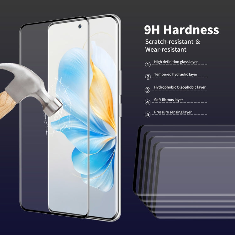 For Honor 100 ENKAY Hat-Prince Hot Bending Full Coverage Side Glue Tempered Glass Film