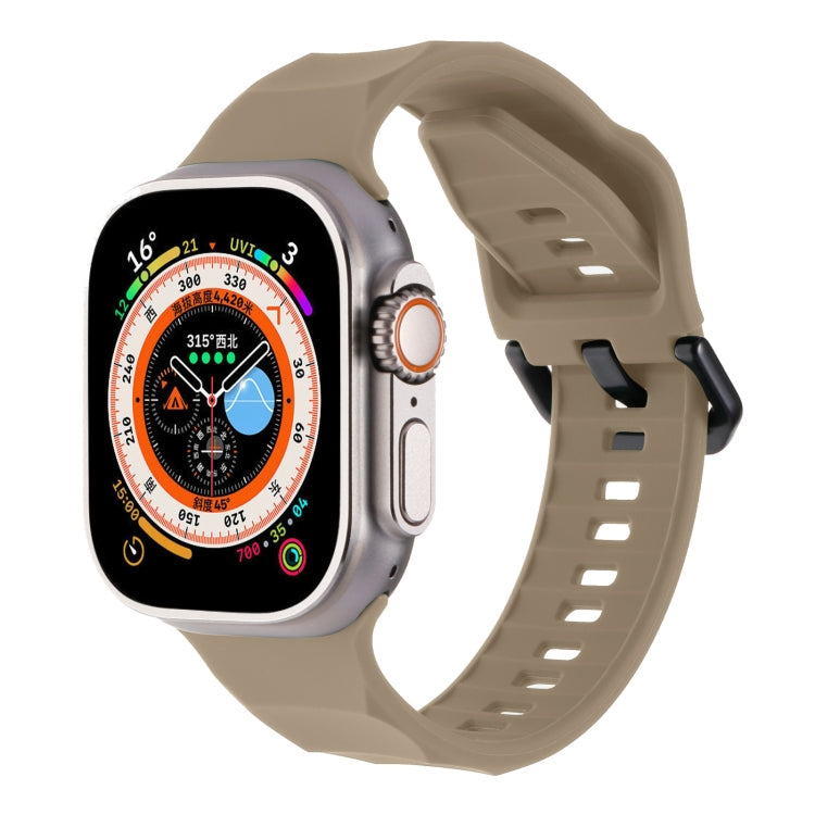 Ripple Silicone Sports Watch Band, For Apple Watch 3 42mm