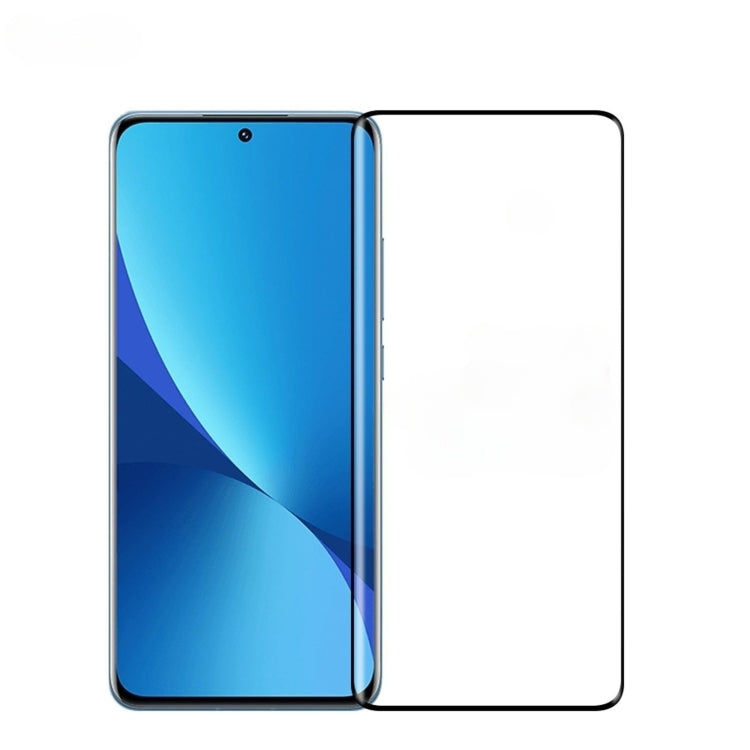 For Honor 90 MOFI 9H 3D Hot Bending Tempered Glass Film(Black)