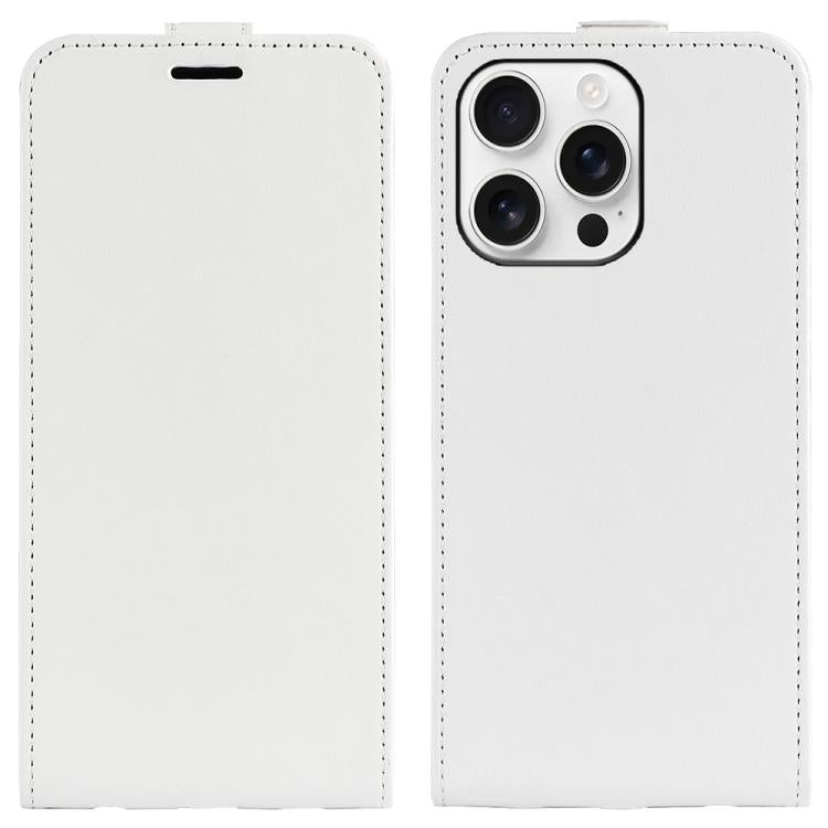 R64 Texture Single Vertical Flip Leather Phone Case, For iPhone 18 Pro / 17 Pro, For iPhone 18 Pro Max / 17 Pro Max, For iPhone 17e / 16e, For iPhone 17, For iPhone Air, For iPhone 16 Pro Max