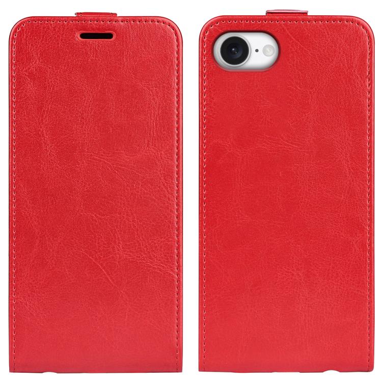 R64 Texture Single Vertical Flip Leather Phone Case, For iPhone 18 Pro / 17 Pro, For iPhone 18 Pro Max / 17 Pro Max, For iPhone 17e / 16e, For iPhone 17, For iPhone Air, For iPhone 16 Pro Max
