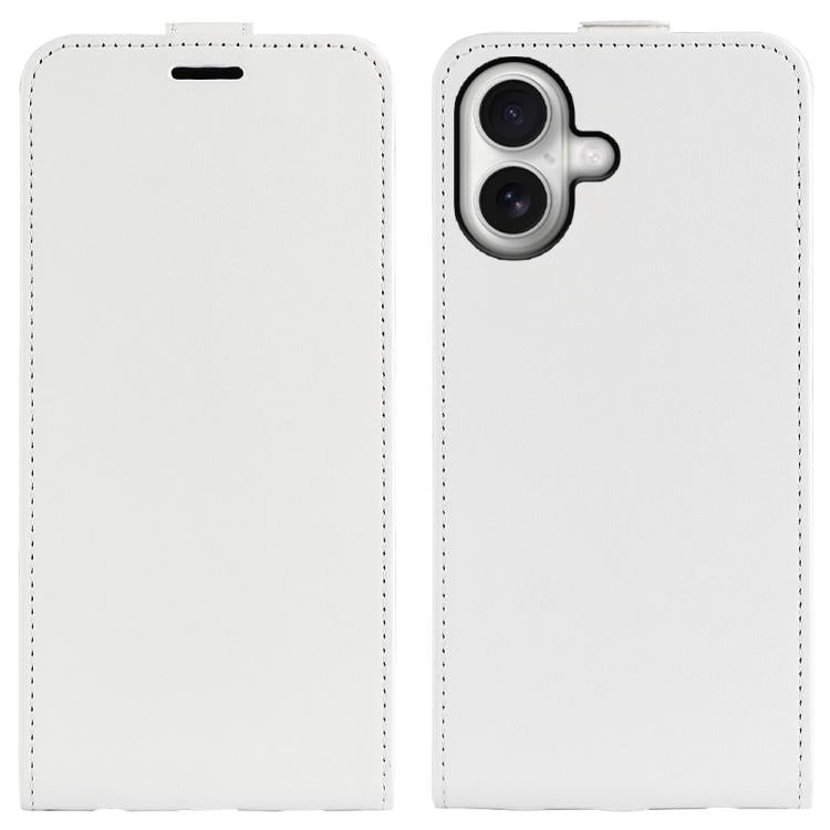 R64 Texture Single Vertical Flip Leather Phone Case, For iPhone 18 Pro / 17 Pro, For iPhone 18 Pro Max / 17 Pro Max, For iPhone 17e / 16e, For iPhone 17, For iPhone Air, For iPhone 16 Pro Max