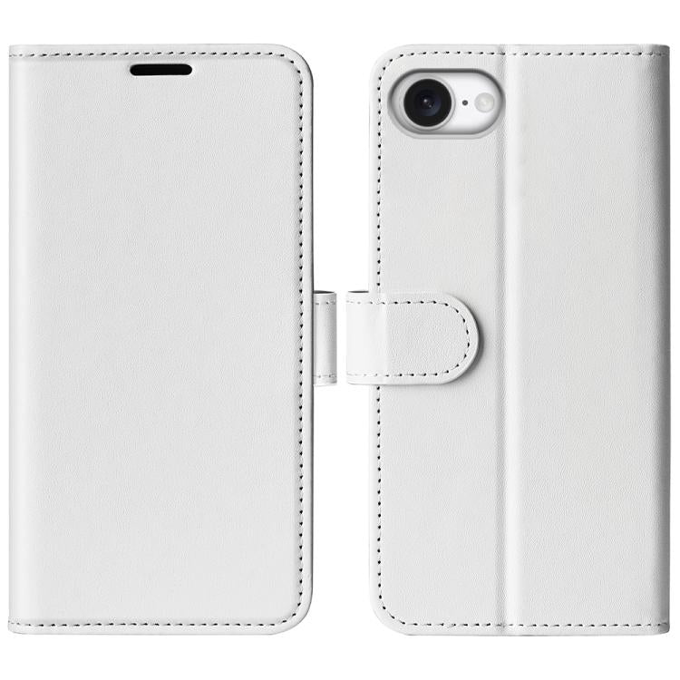 R64 Texture Horizontal Flip Leather Phone Case, For iPhone 17e / 16e, For iPhone 17 Pro Max, For iPhone 17 Pro, For iPhone 17, For iPhone Air, For iPhone 16 Pro Max