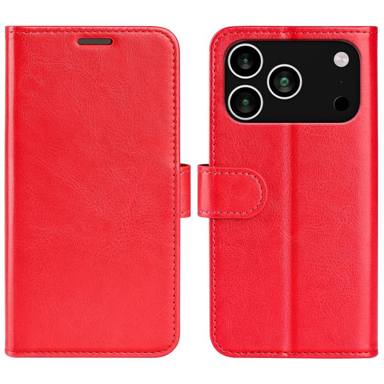 R64 Texture Horizontal Flip Leather Phone Case, For iPhone 17e / 16e, For iPhone 17 Pro Max, For iPhone 17 Pro, For iPhone 17, For iPhone Air, For iPhone 16 Pro Max