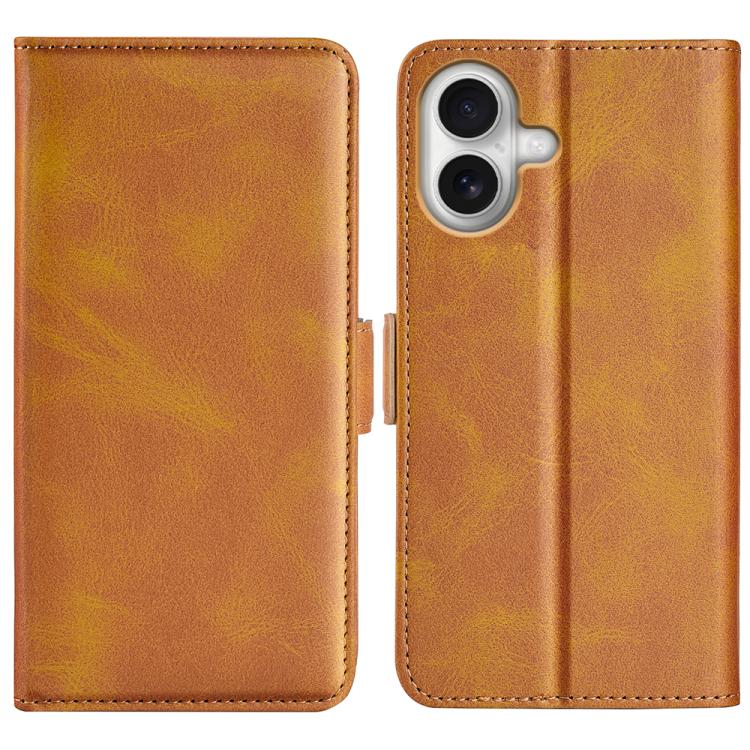 Dual-side Magnetic Buckle Horizontal Flip Leather Phone Case, For iPhone 18 Pro / 17 Pro, For iPhone 18 Pro Max / 17 Pro Max, For iPhone 17e / 16e, For iPhone 17