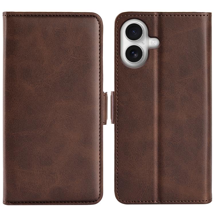 Dual-side Magnetic Buckle Horizontal Flip Leather Phone Case, For iPhone 18 Pro / 17 Pro, For iPhone 18 Pro Max / 17 Pro Max, For iPhone 17e / 16e, For iPhone 17