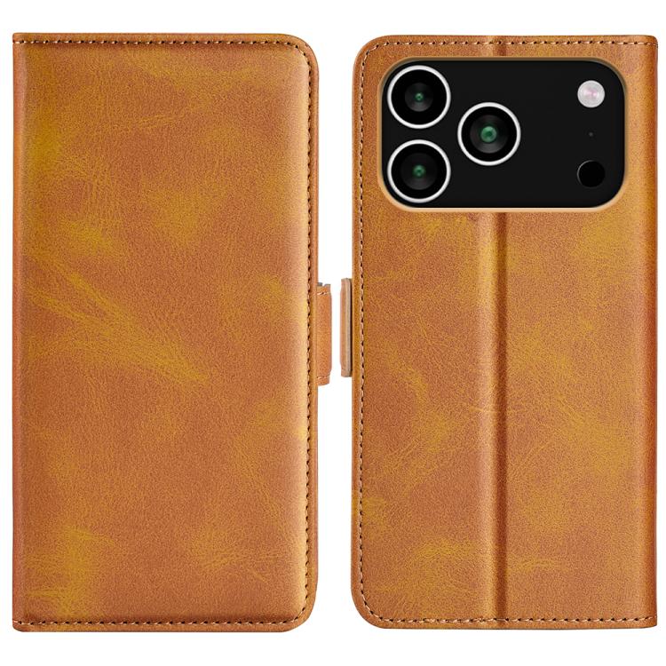 Dual-side Magnetic Buckle Horizontal Flip Leather Phone Case, For iPhone 18 Pro / 17 Pro, For iPhone 18 Pro Max / 17 Pro Max, For iPhone 17e / 16e, For iPhone 17