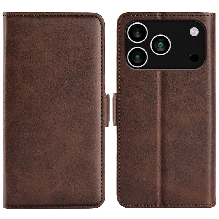 Dual-side Magnetic Buckle Horizontal Flip Leather Phone Case, For iPhone 18 Pro / 17 Pro, For iPhone 18 Pro Max / 17 Pro Max, For iPhone 17e / 16e, For iPhone 17