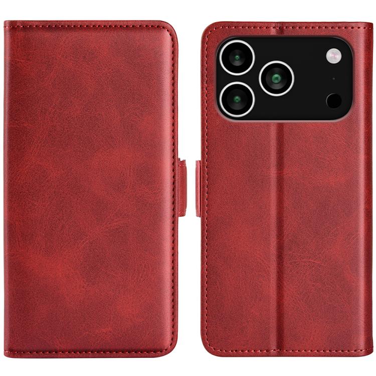 Dual-side Magnetic Buckle Horizontal Flip Leather Phone Case, For iPhone 18 Pro / 17 Pro, For iPhone 18 Pro Max / 17 Pro Max, For iPhone 17e / 16e, For iPhone 17