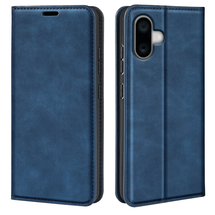 Retro-skin Magnetic Suction Leather Phone Case, For iPhone 16, For iPhone 15 Pro Max, For iPhone 15 Pro, For iPhone 15 Plus