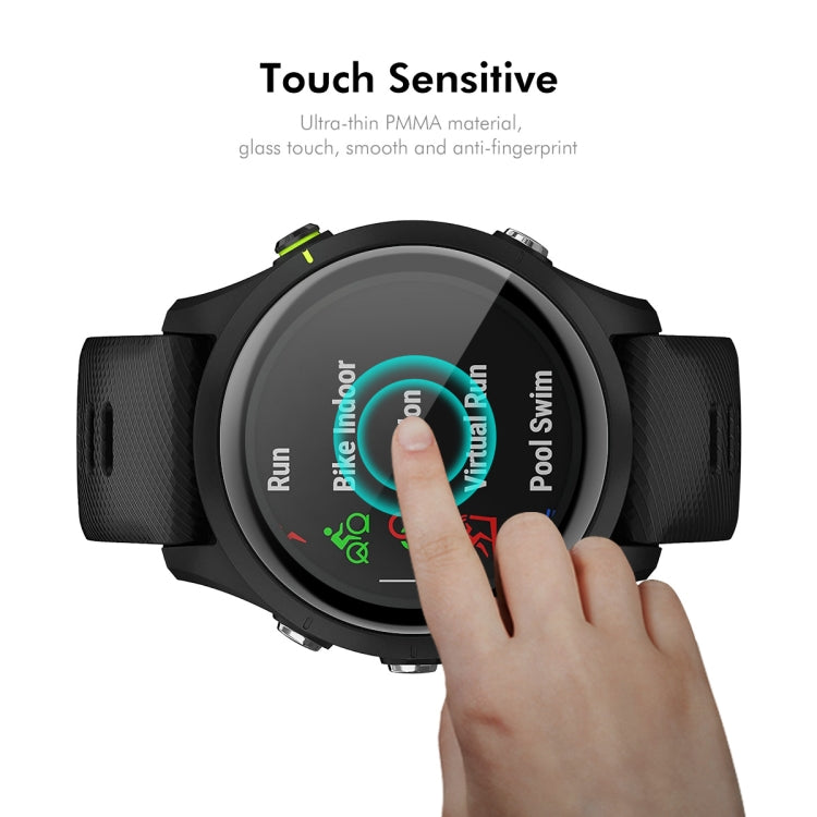 For GarminMove Sport / Trend 2pcs ENKAY 3D Full Coverage Soft PC Edge PMMA HD Screen Protector Film