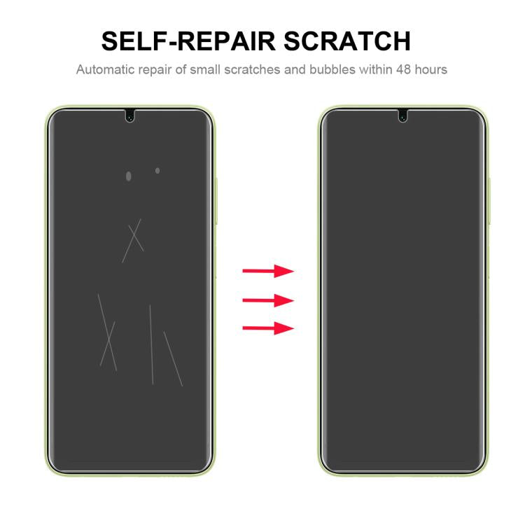 For Samsung Galaxy F06 / M06 2pcs ENKAY Hat-Prince Full Glue Coverage Soft Explosion-proof Hydrogel Film