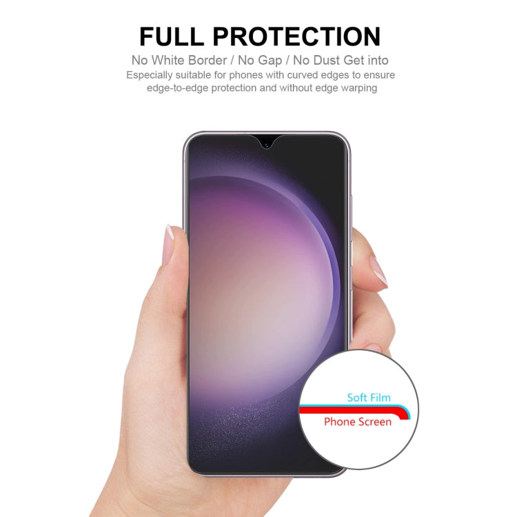 For Samsung Galaxy S23+ 5G ENKAY Hat-Prince Full Glue Coverage Soft Explosion-proof Hydrogel Film