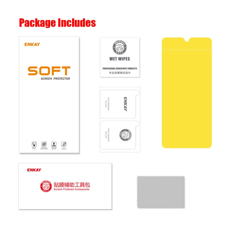 For Samsung Galaxy S23+ 5G ENKAY Hat-Prince Full Glue Coverage Soft Explosion-proof Hydrogel Film