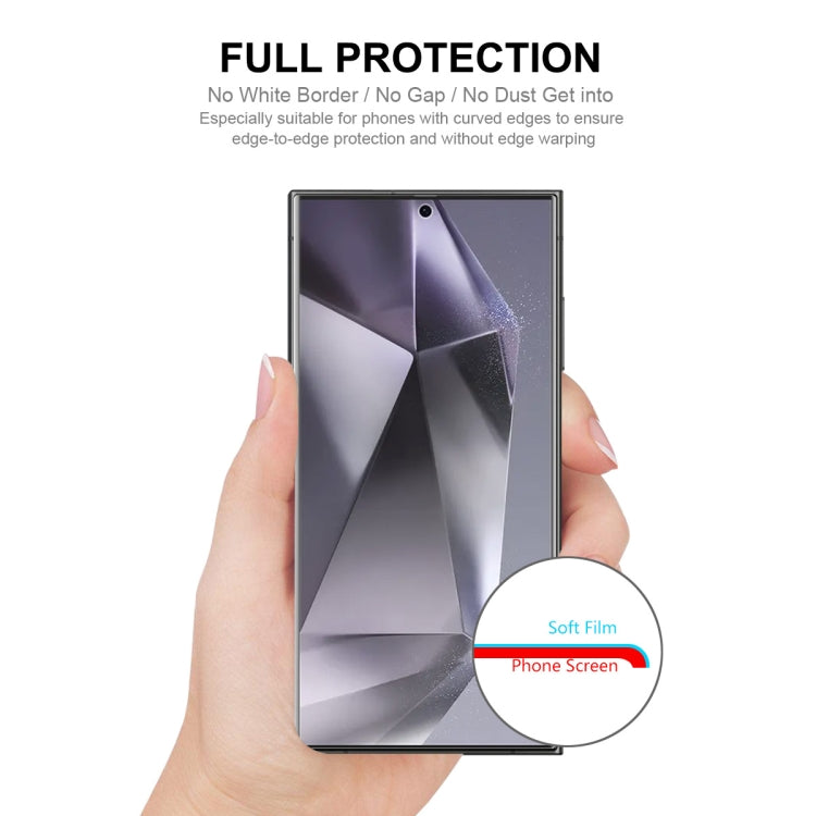 For Samsung Galaxy S24 Ultra 5G ENKAY Hat-Prince Full Glue Coverage Soft Explosion-proof Hydrogel Film