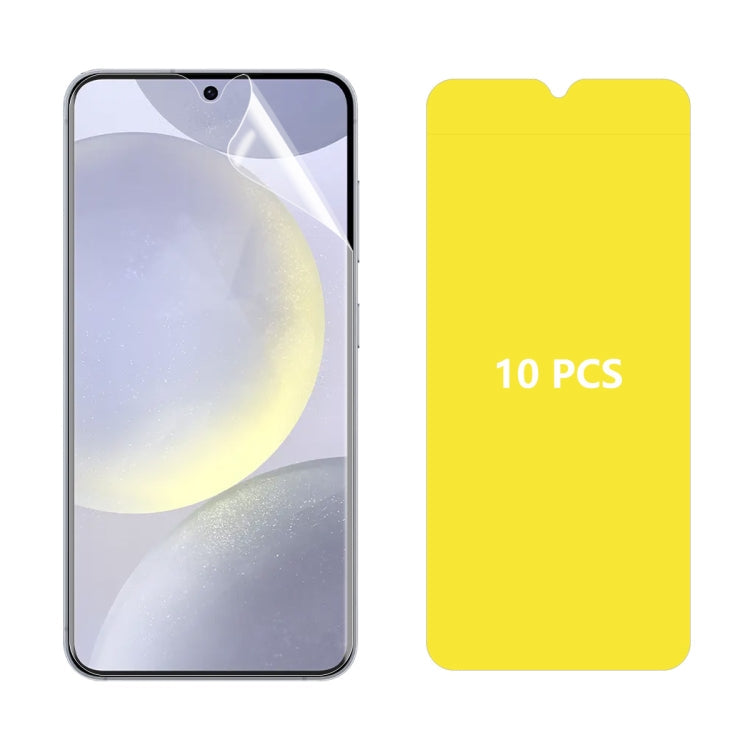 For Samsung Galaxy S24+ 5G 10pcs ENKAY Hat-Prince Full Glue Coverage Soft Explosion-proof Hydrogel Film