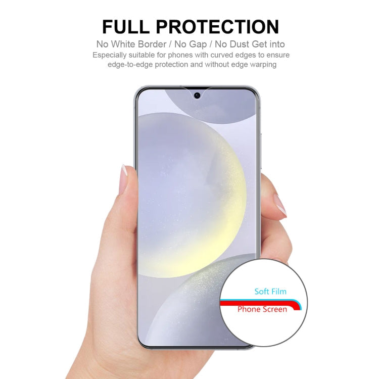 For Samsung Galaxy S24+ 5G 10pcs ENKAY Hat-Prince Full Glue Coverage Soft Explosion-proof Hydrogel Film