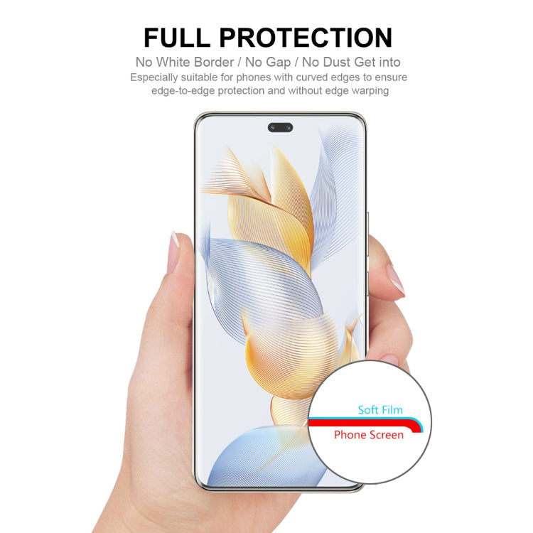 For Honor 90 Pro 5pcs ENKAY Full Glue Soft Explosion-proof Hydrogel Film